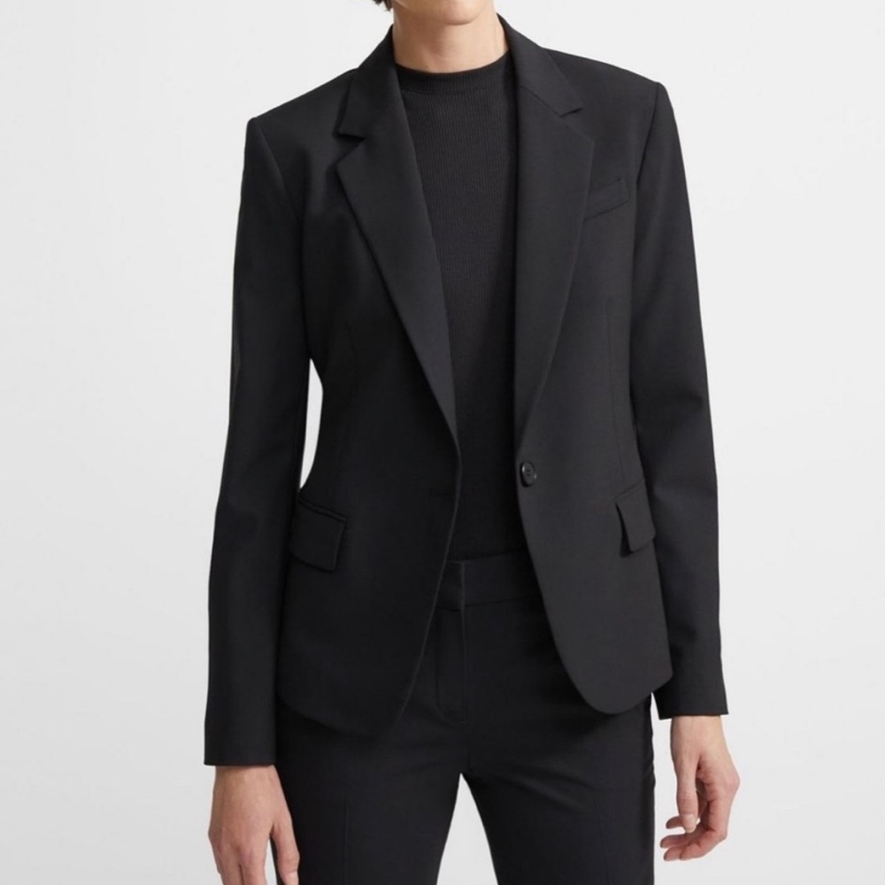 Theory 0 Gabe Black Work Blazer NWT